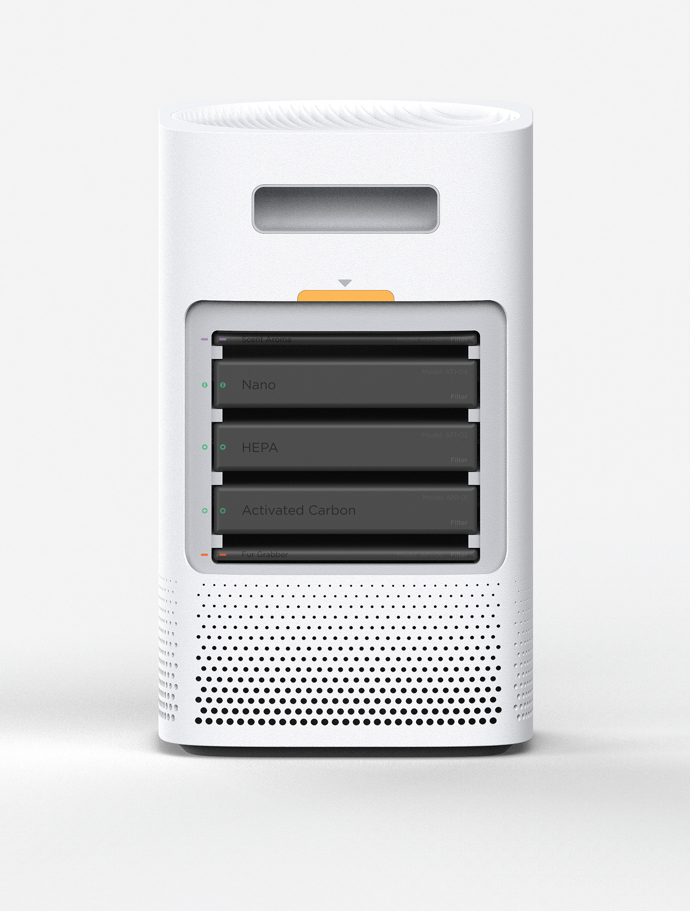 product design，user interface，industrial design，Portable，purifier，