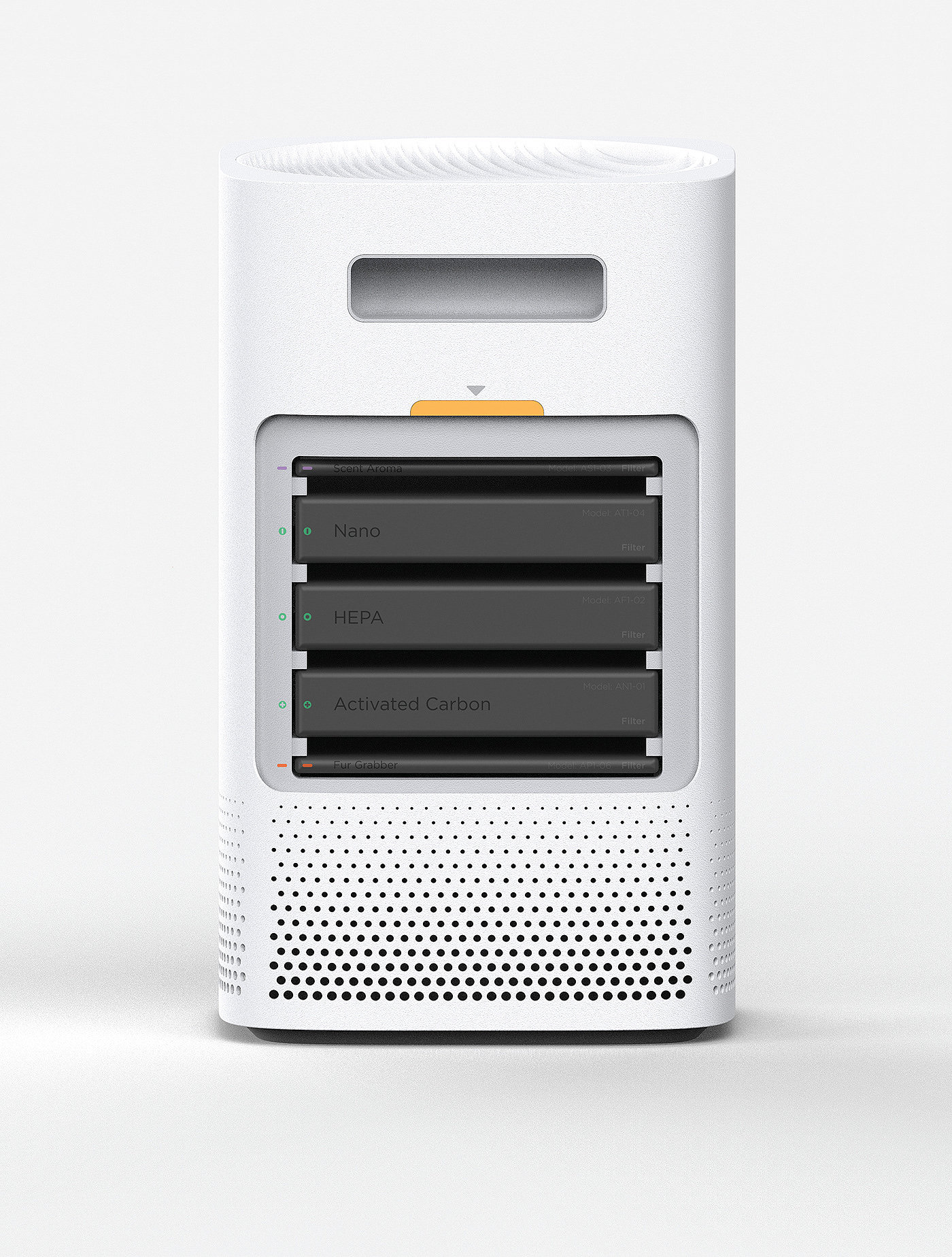 product design，user interface，industrial design，Portable，purifier，