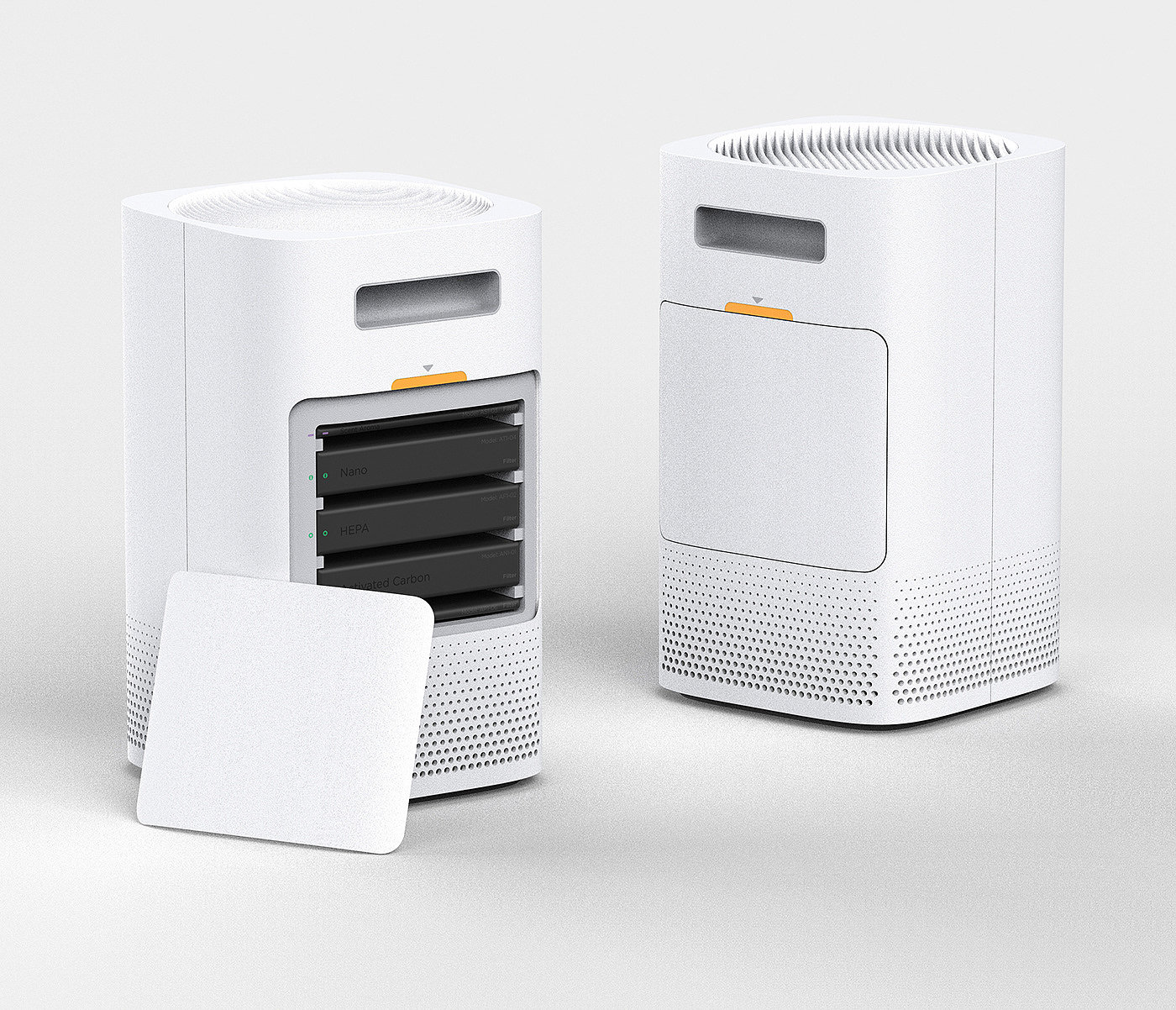 product design，user interface，industrial design，Portable，purifier，