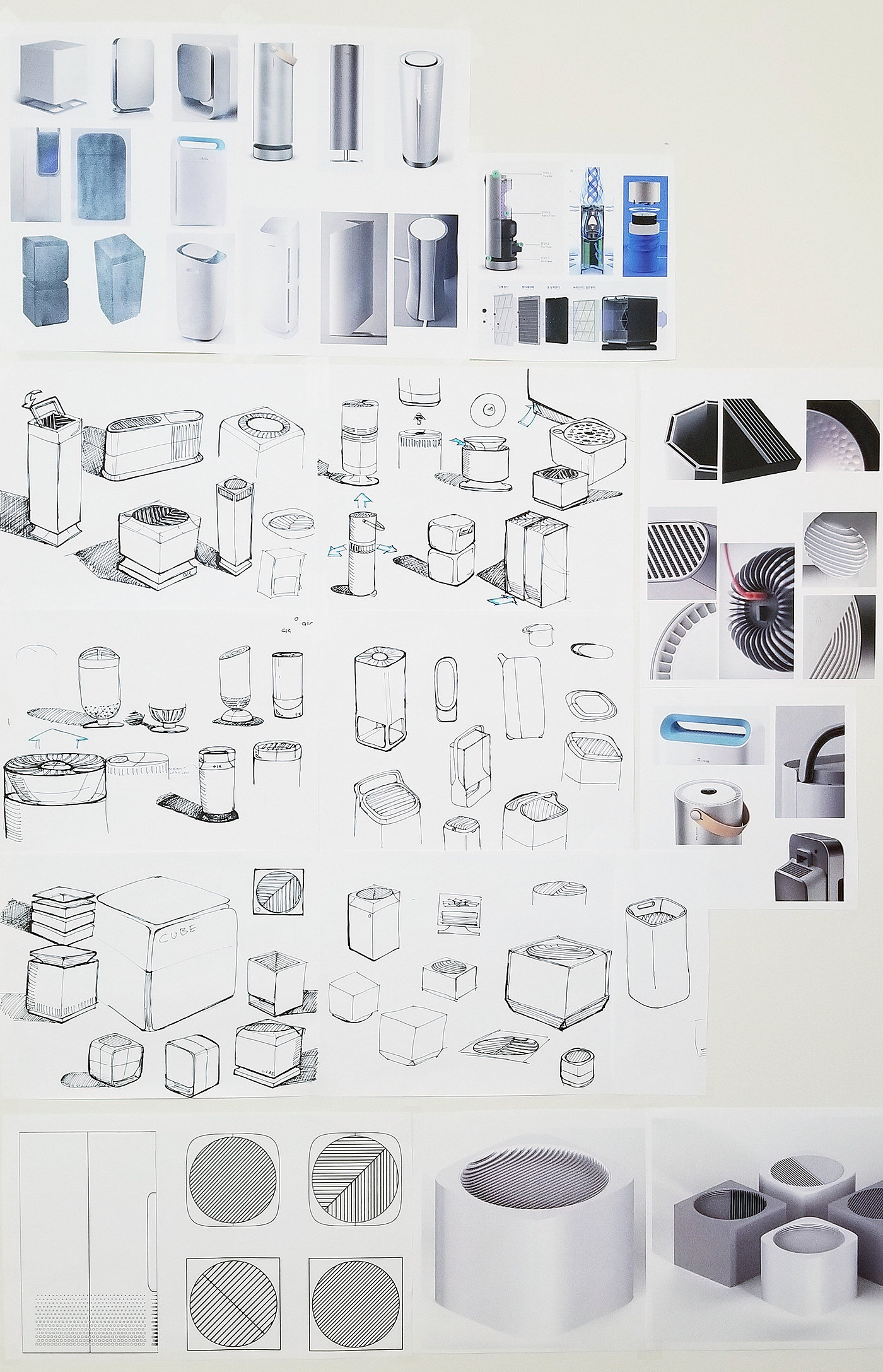 product design，user interface，industrial design，Portable，purifier，