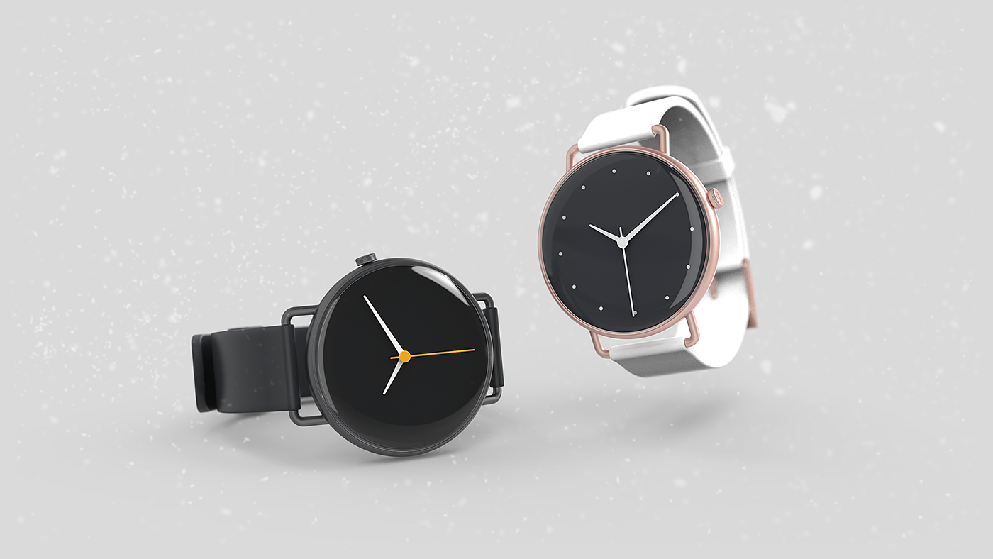 industrial design，fashion，Simplicity，Wrist watch，mono，