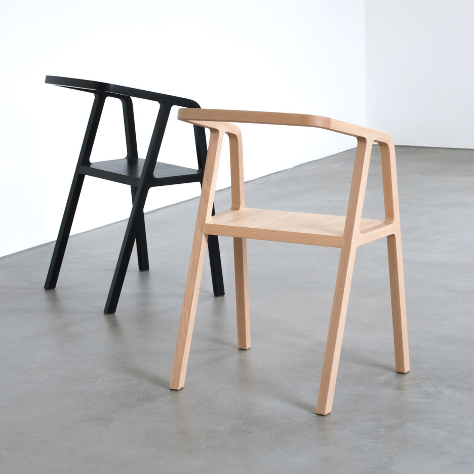 simple，woodiness，chair，A-Chair，