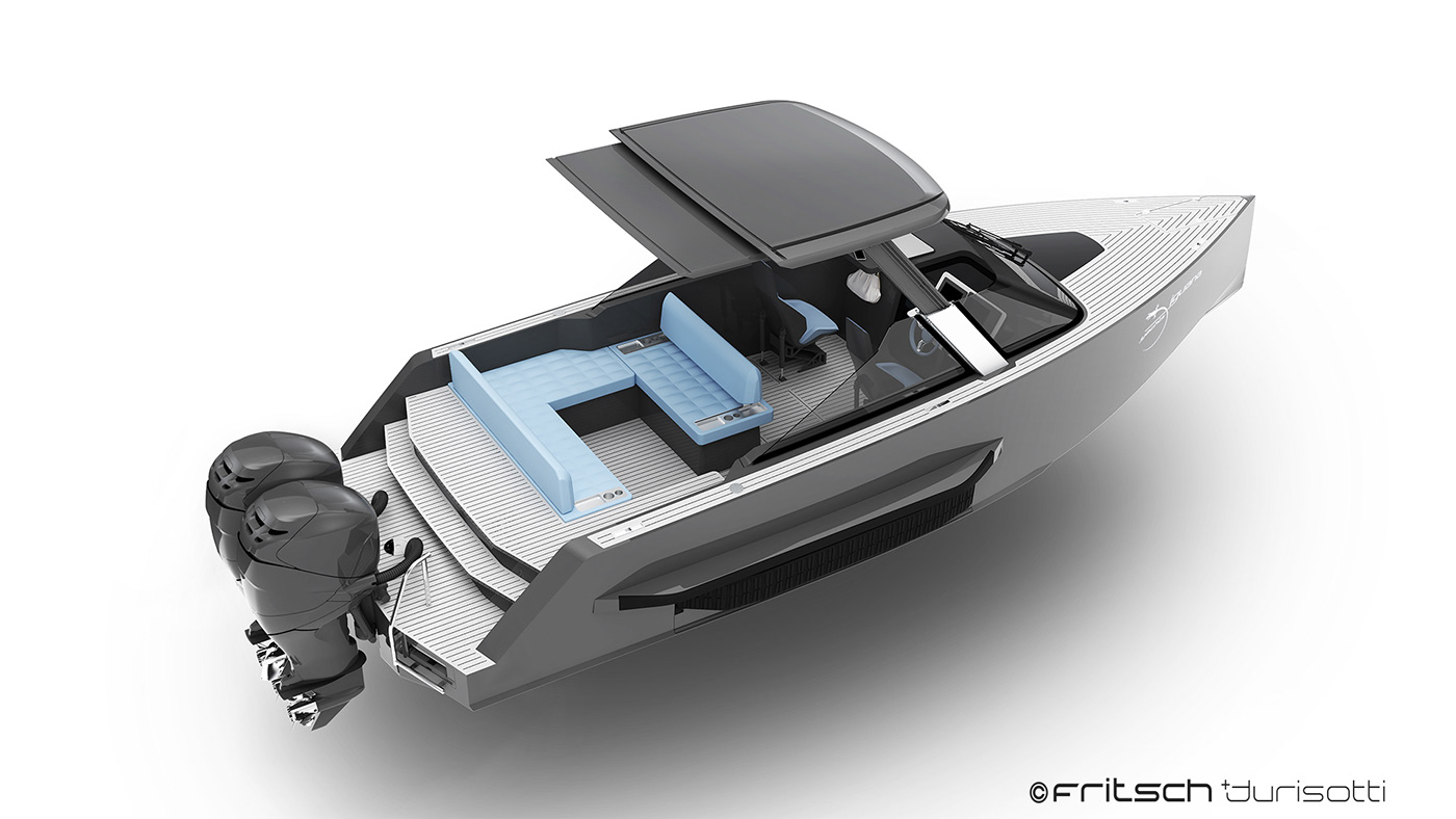 Commuter，Iguana，amphibious，white，Cruise，