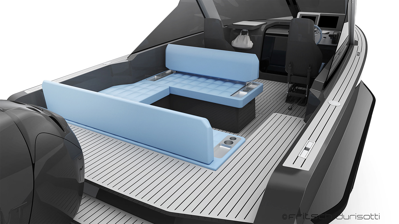 Commuter，Iguana，amphibious，white，Cruise，