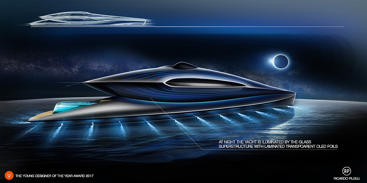 Superyacht RP80，yacht，Smart glass，