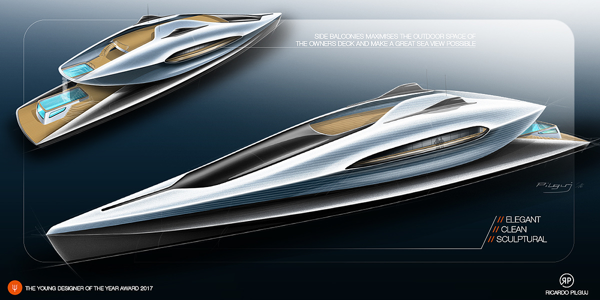 Superyacht RP80，yacht，Smart glass，