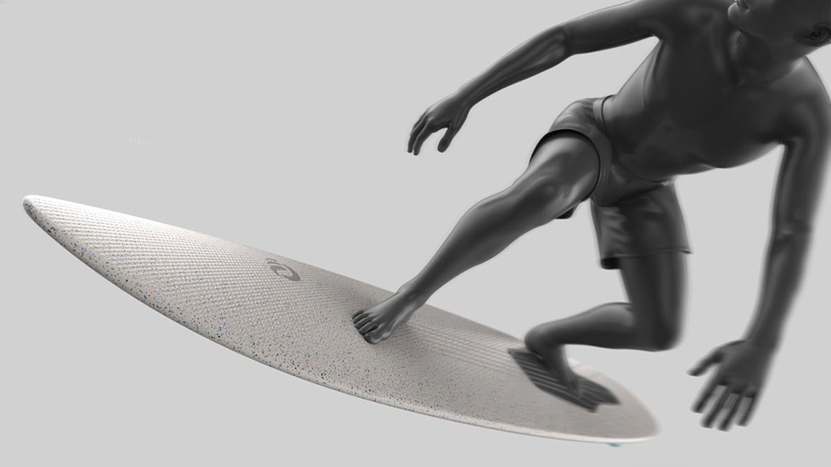 Surf version，3D printing，conceptual design，