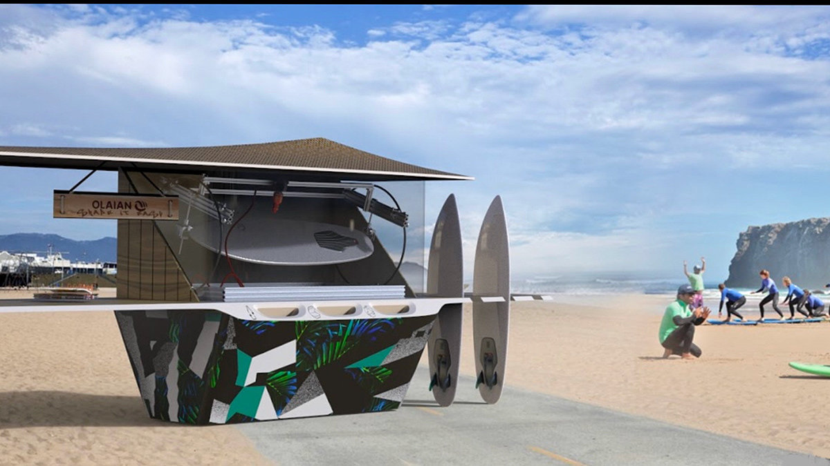 Surf version，3D printing，conceptual design，