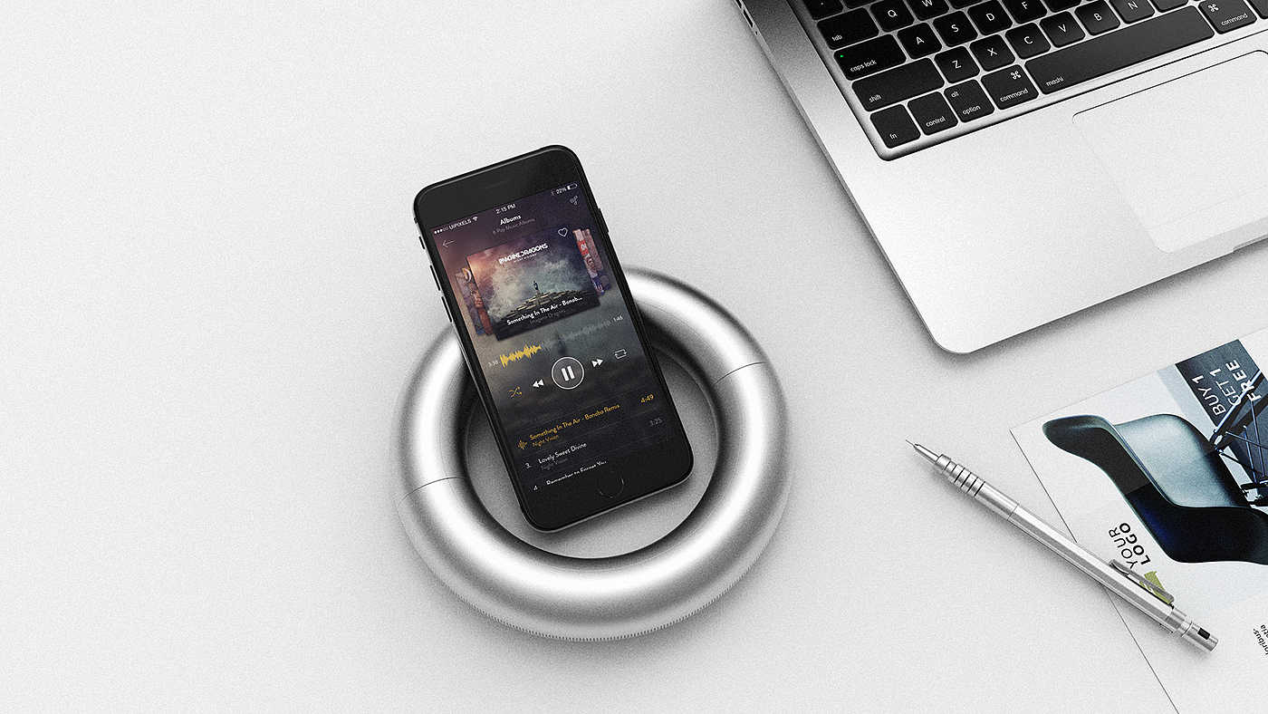 Wireless charging，speaker，RinG stereo，