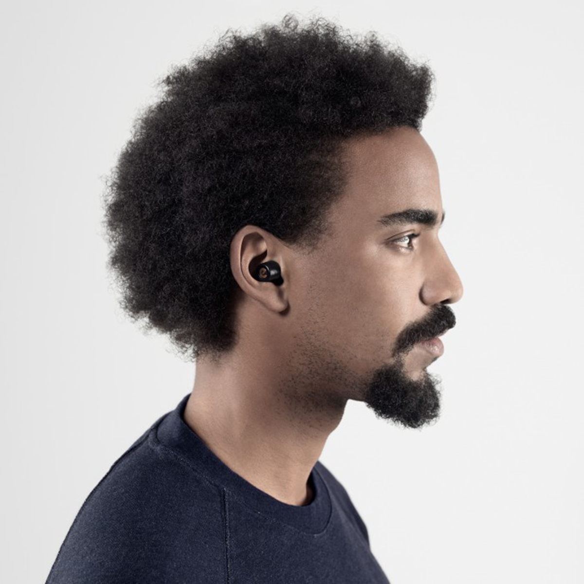 silver，Wireless headset，Earin，