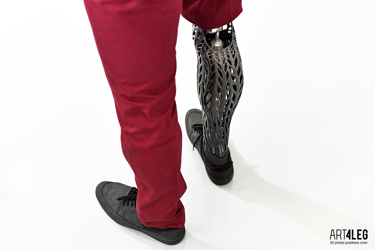 Art4Leg，product design，Medical equipment，Prosthesis，3D printing，