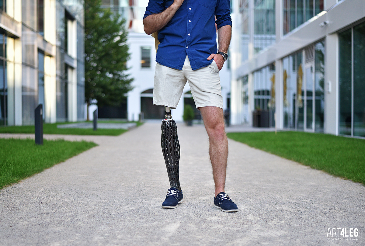 Art4Leg，product design，Medical equipment，Prosthesis，3D printing，
