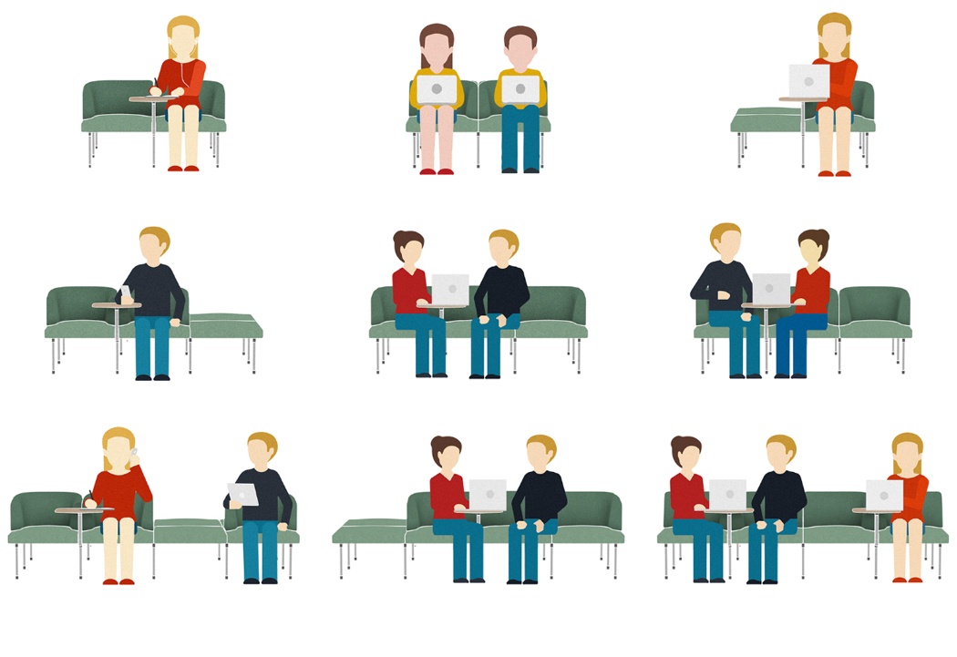 modularization，green，Seat series，Splicing，