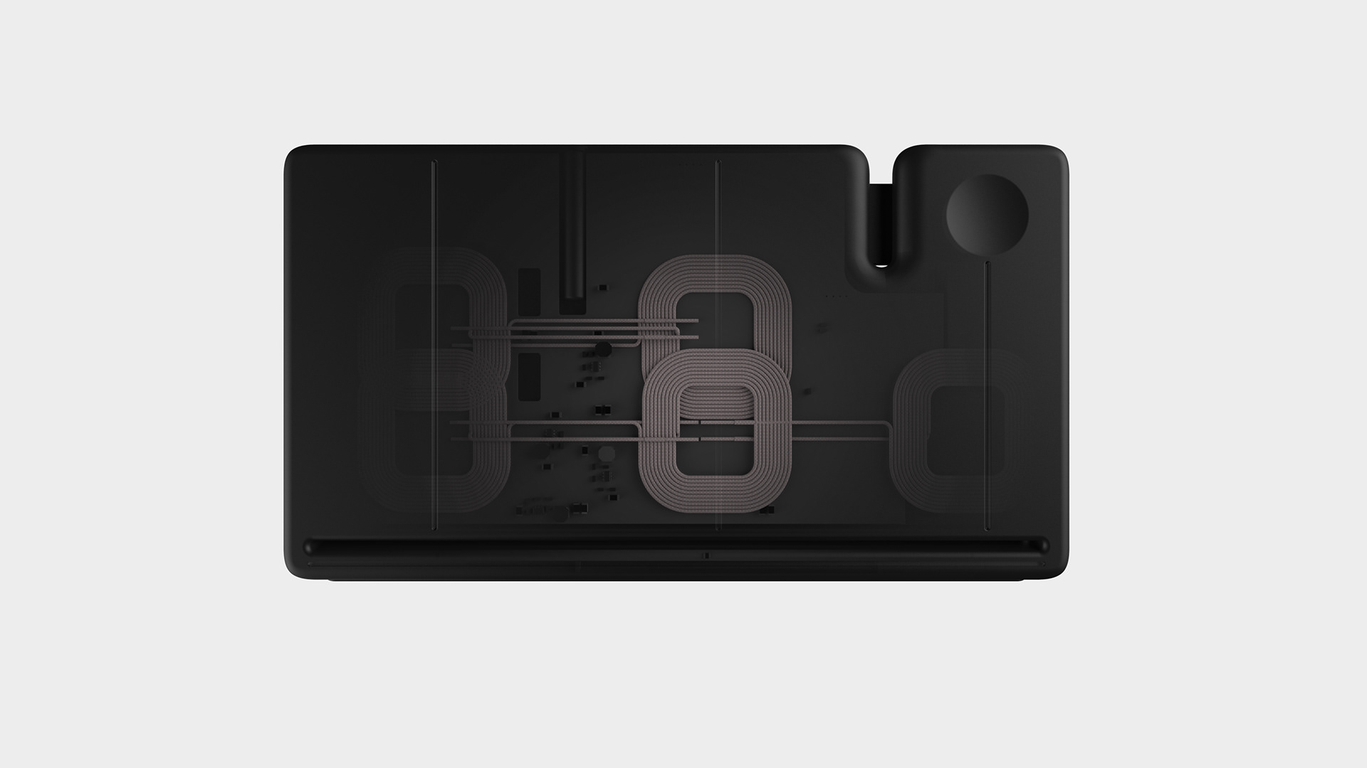 Wyrex，wireless charger ，black，