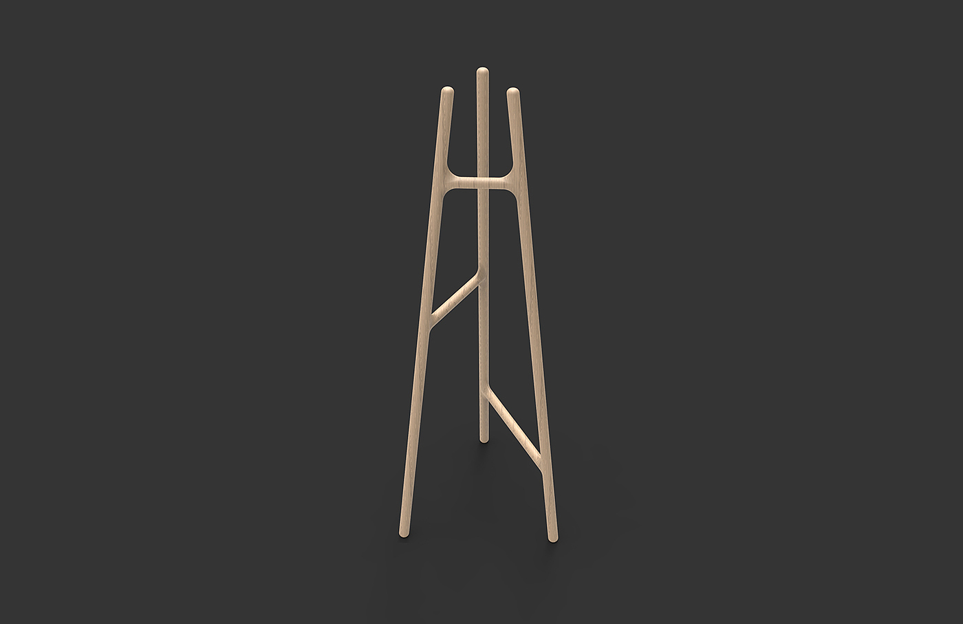 INFISSI，coat hanger，wooden ，Vanja Marinkovi，