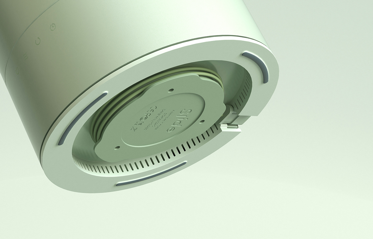 electric fan，Fan，Carry on，Interactive innovation，Interaction mode，remote control，ai，modern stylish，Minimalist，Cylindrical modeling，Small fan，Ice cream and fan，household electrical appliances，Home Furnishing，furniture，