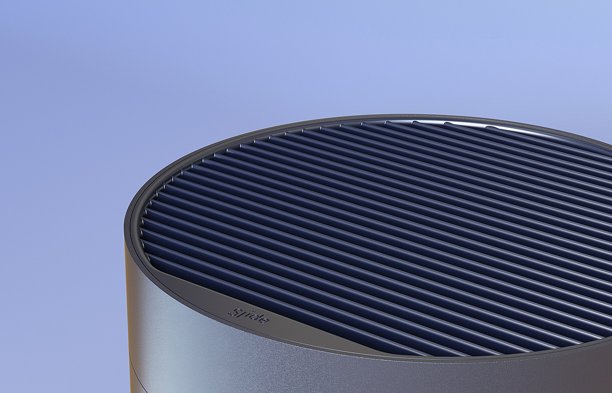 electric fan，Fan，Carry on，Interactive innovation，Interaction mode，remote control，ai，modern stylish，Minimalist，Cylindrical modeling，Small fan，Ice cream and fan，household electrical appliances，Home Furnishing，furniture，