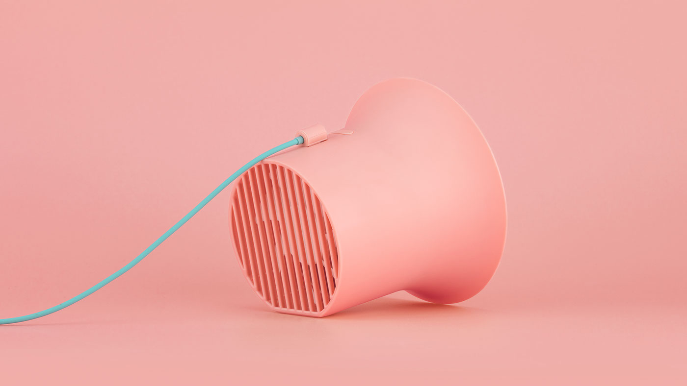 electric fan，Fan，Carry on，Interactive innovation，Interaction mode，remote control，ai，modern stylish，Minimalist，Cylindrical modeling，Small fan，Ice cream and fan，household electrical appliances，Home Furnishing，furniture，