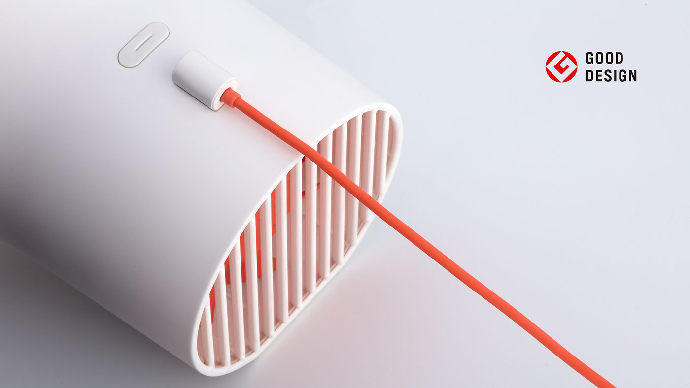 electric fan，Fan，Carry on，Interactive innovation，Interaction mode，remote control，ai，modern stylish，Minimalist，Cylindrical modeling，Small fan，Ice cream and fan，household electrical appliances，Home Furnishing，furniture，