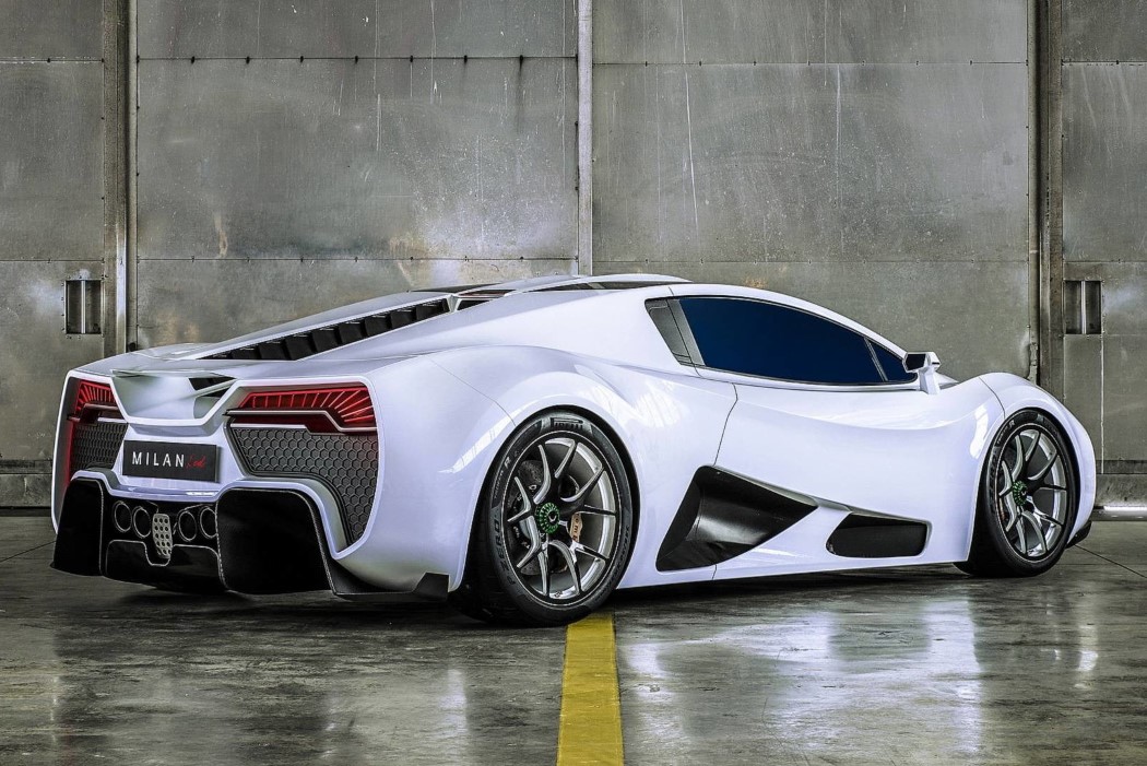 400km/h，white，Sports car，Milan Red，