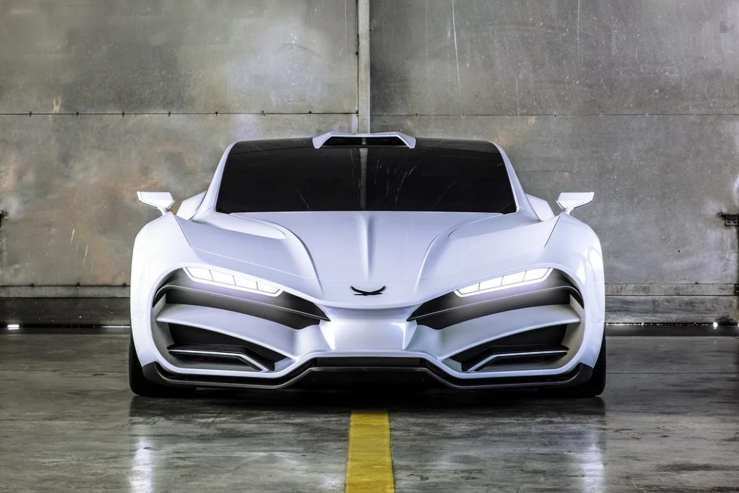 400km/h，white，Sports car，Milan Red，