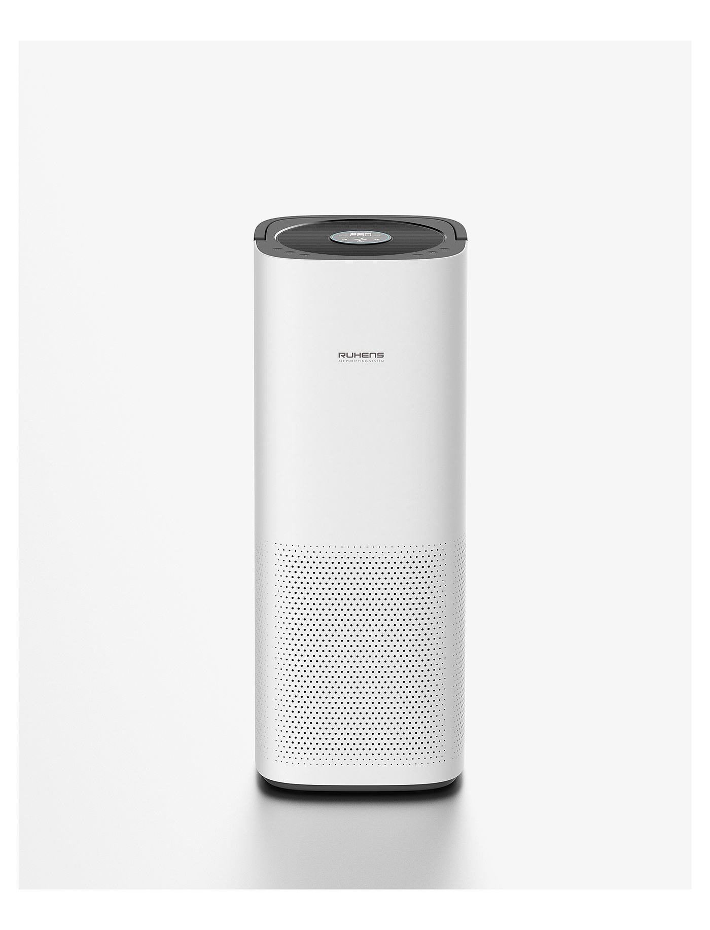 360度循环，空气净化器，Air Purifier，白色，