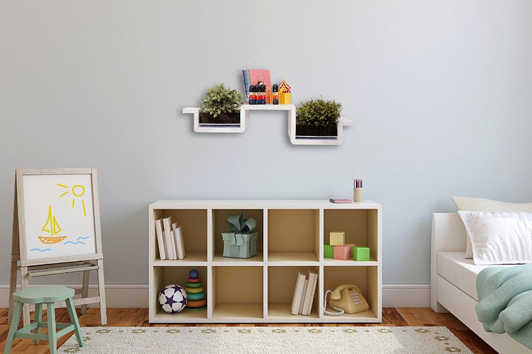 white，Plant rack，Plantashelf，