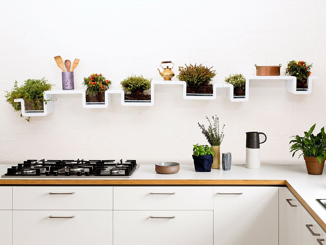 white，Plant rack，Plantashelf，