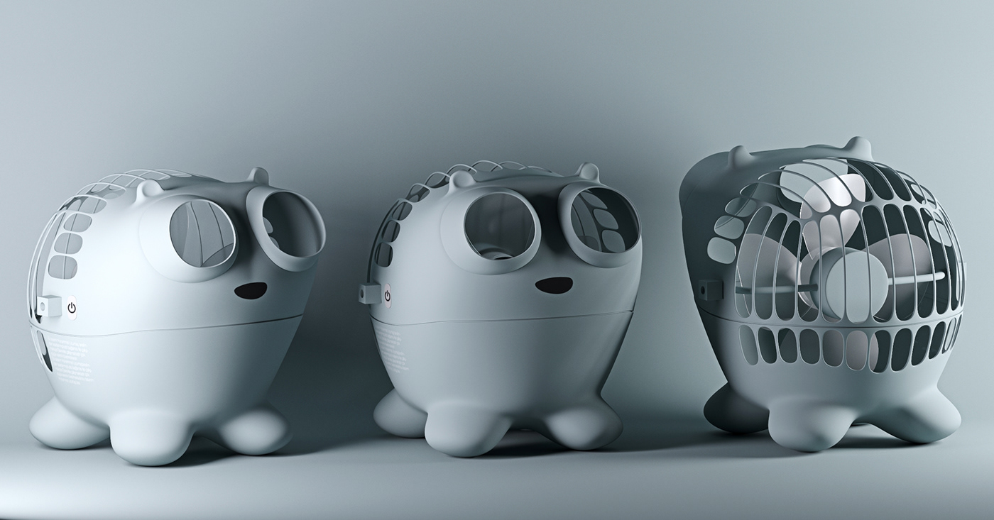 usb，electric fan，Cartoon，USB Desk Fan，