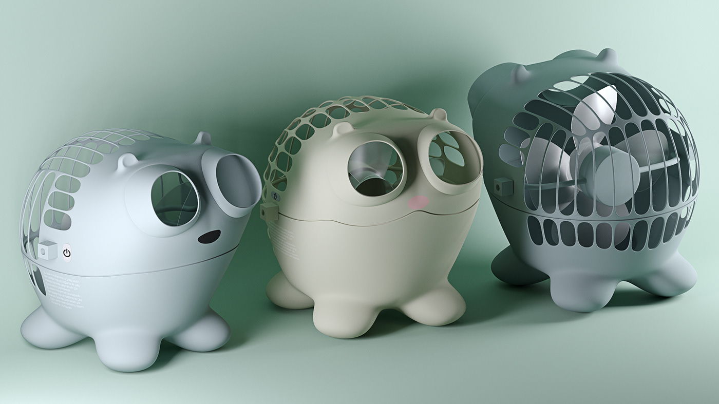 usb，electric fan，Cartoon，USB Desk Fan，