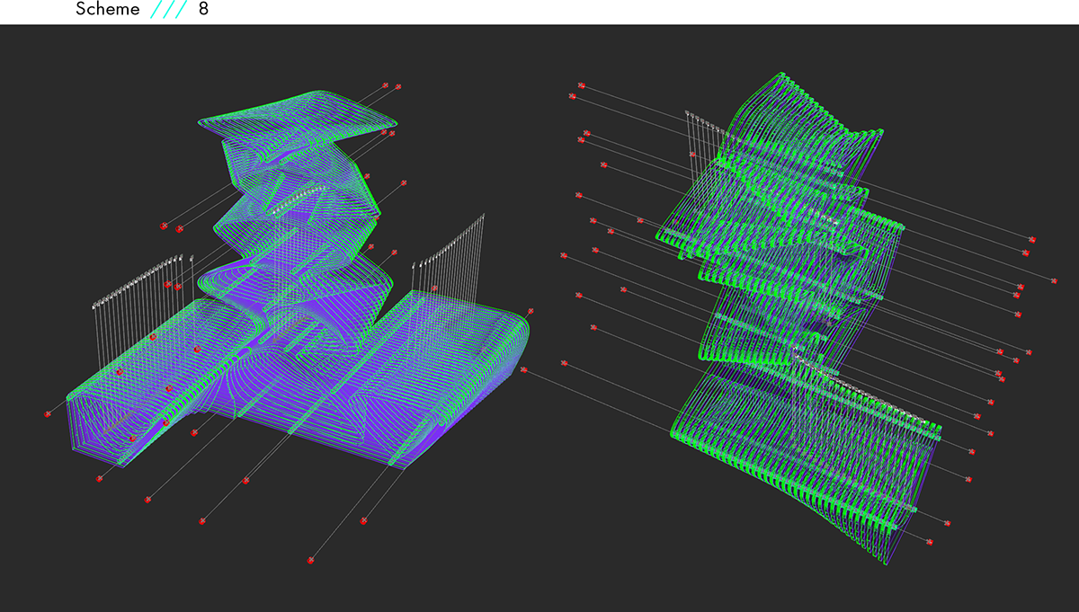 Plywood，Parametric furniture，Oleg Soroko，TERMITE TREE，