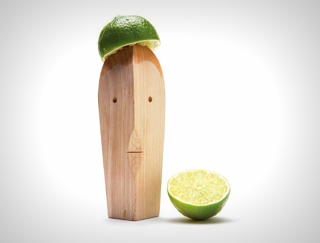wooden ，Lemon juice dispenser，Yaacov Kaufman，Juicer，