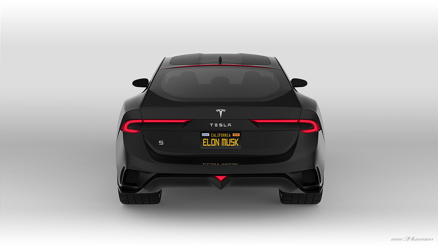 electric vehicle，Name Husmen，Model S，OLED lamp，Tesla，