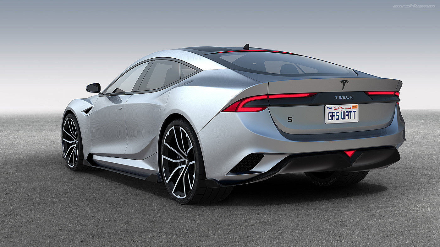 electric vehicle，Name Husmen，Model S，OLED lamp，Tesla，