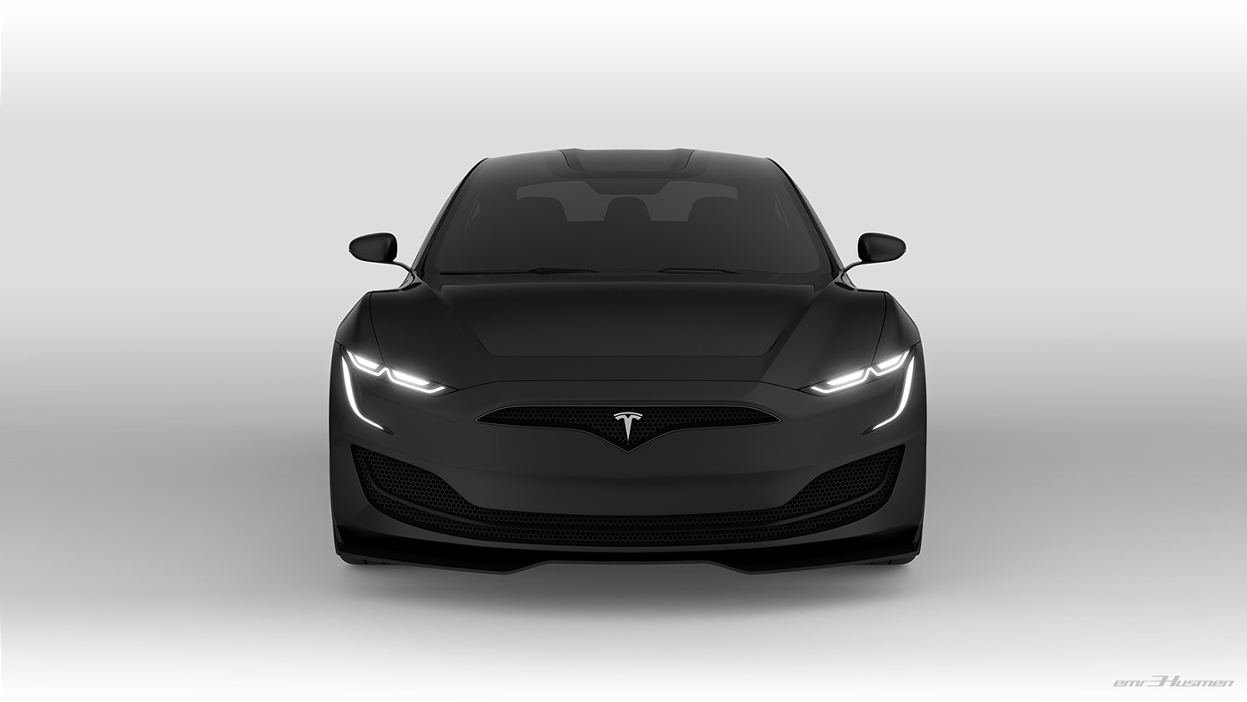 electric vehicle，Name Husmen，Model S，OLED lamp，Tesla，