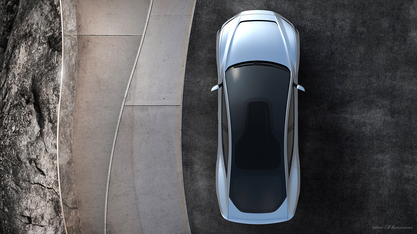 electric vehicle，Name Husmen，Model S，OLED lamp，Tesla，