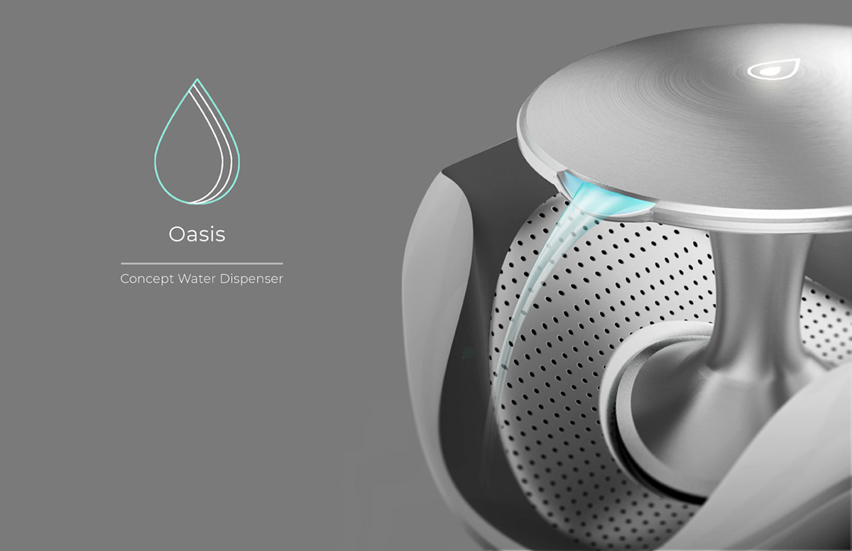 concept，Water dispenser，OASIS，