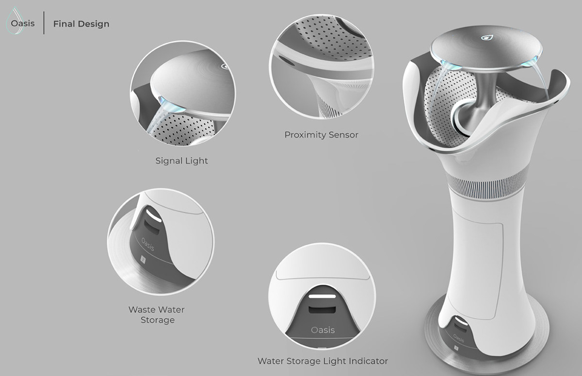 concept，Water dispenser，OASIS，