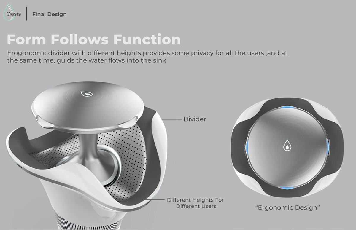 concept，Water dispenser，OASIS，