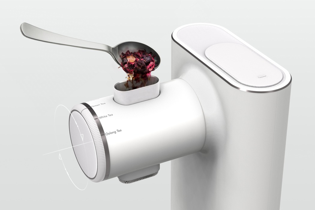 drink tea，white，machine，household electrical appliances，tea，Tea making machine，