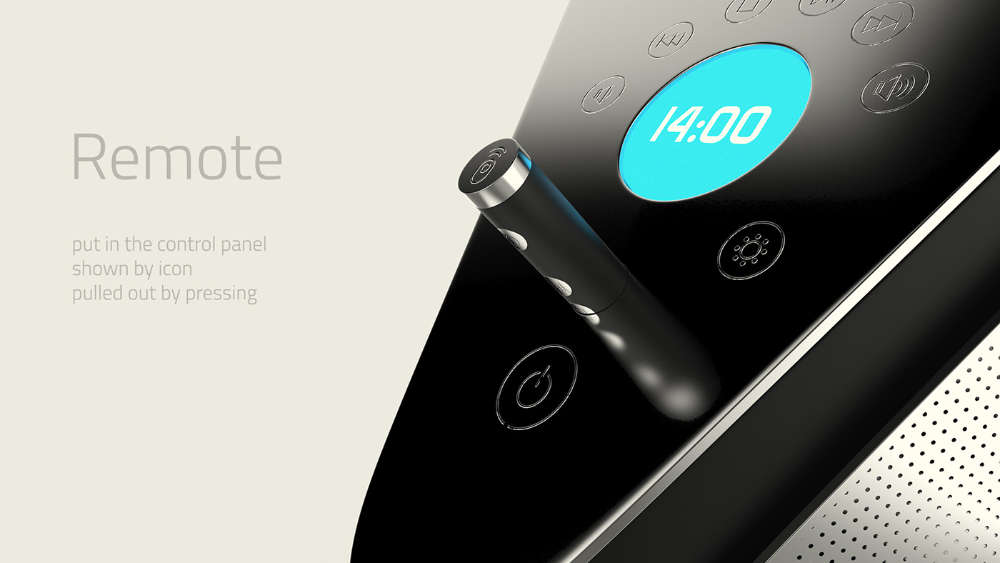 Tris，Music docking station，concept，