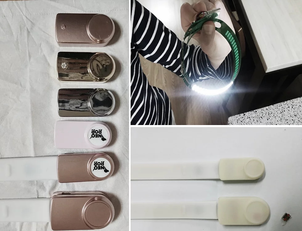 a collar for a horse，Smart pet band，Neo-pop，RFID，chip，