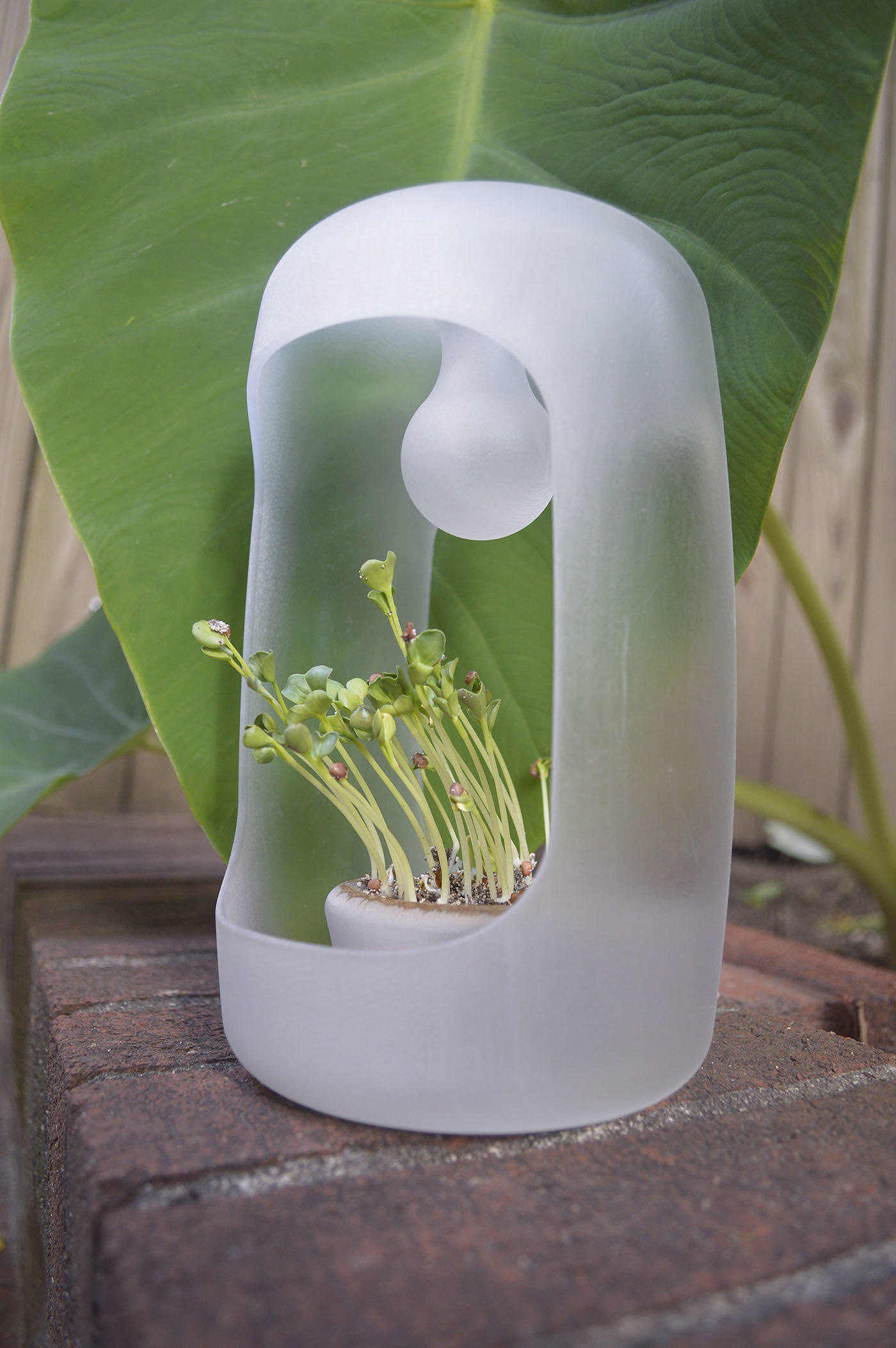 3D printing，Plant planting container，Grow Pod，