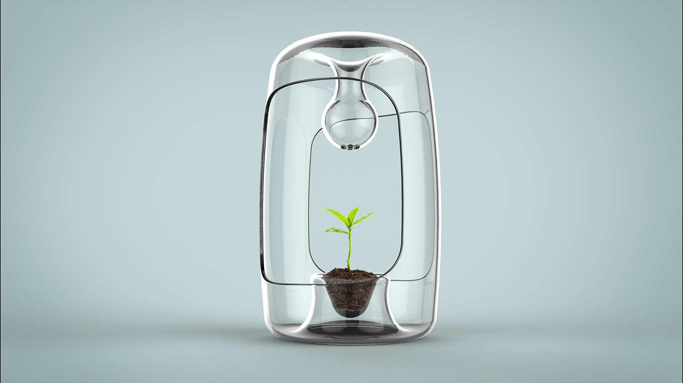 3D printing，Plant planting container，Grow Pod，