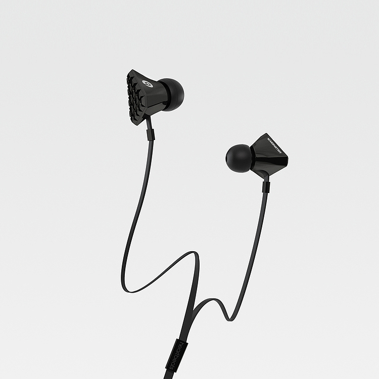 industrial design，product，Electronics，Digital，headset，household electrical appliances，black，details，