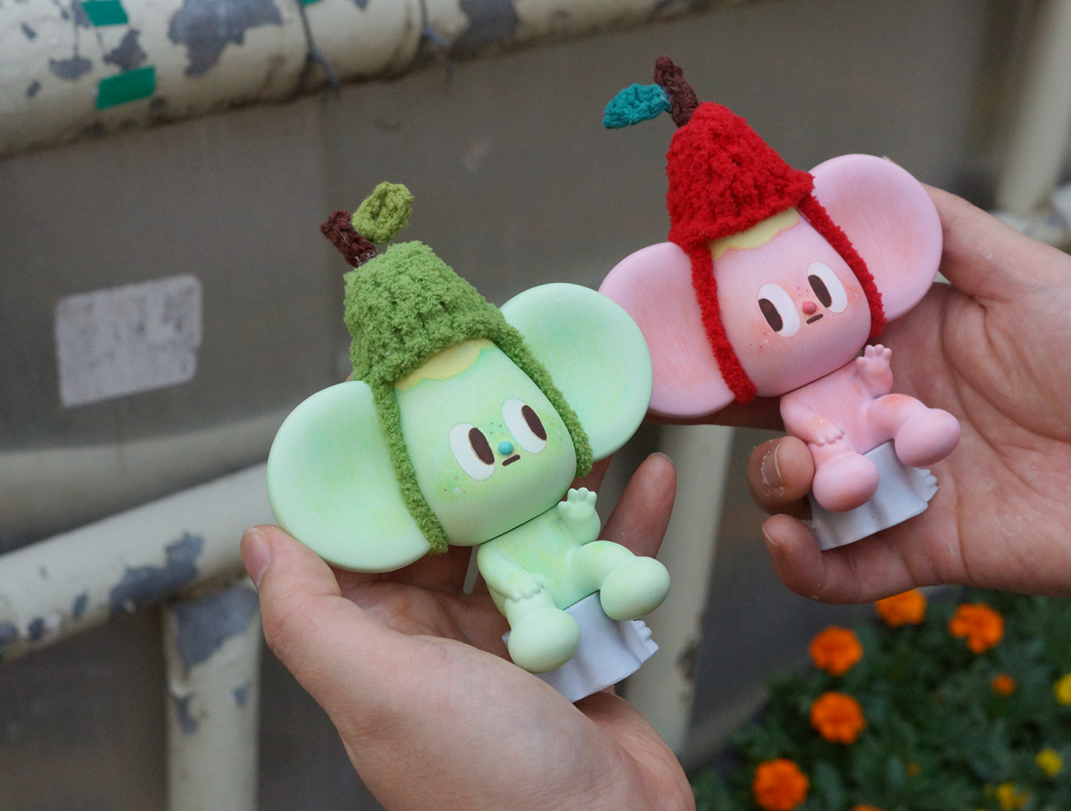 product design，Toys，doll，Starfy Apple，