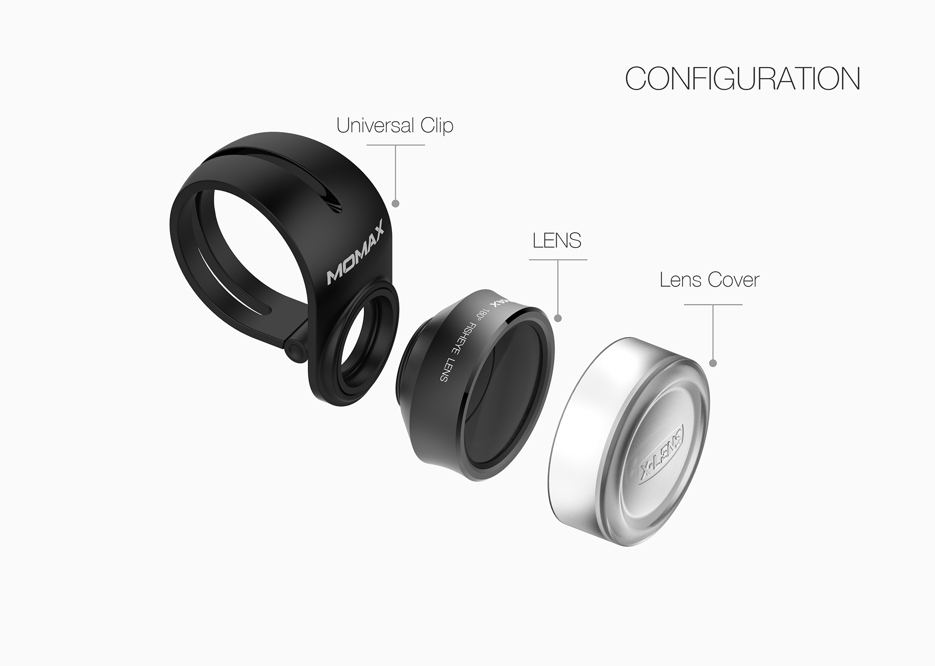 product design，Camera，X-Lens，camera，4 in 1，multi-function，