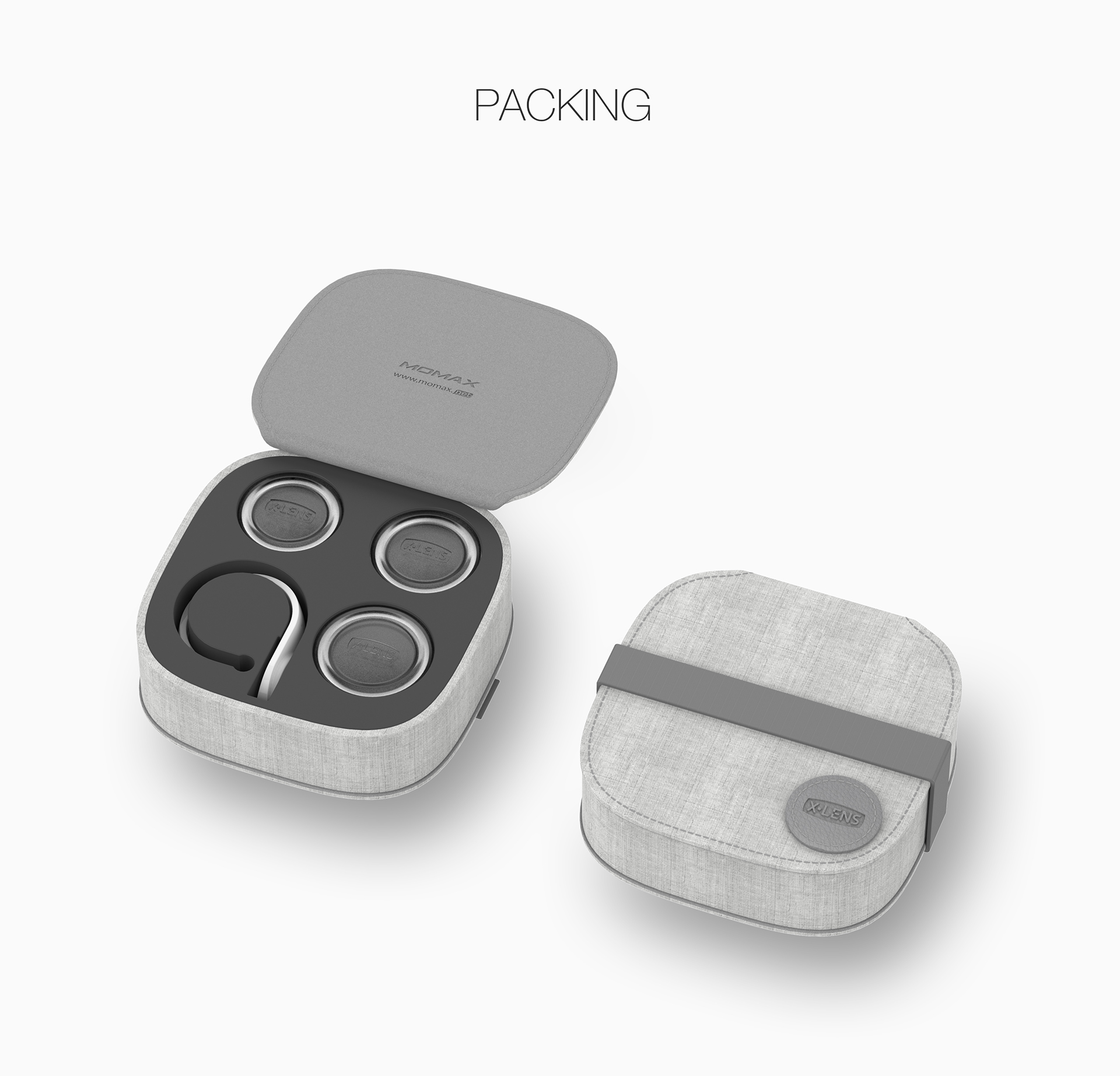 product design，Camera，X-Lens，camera，4 in 1，multi-function，