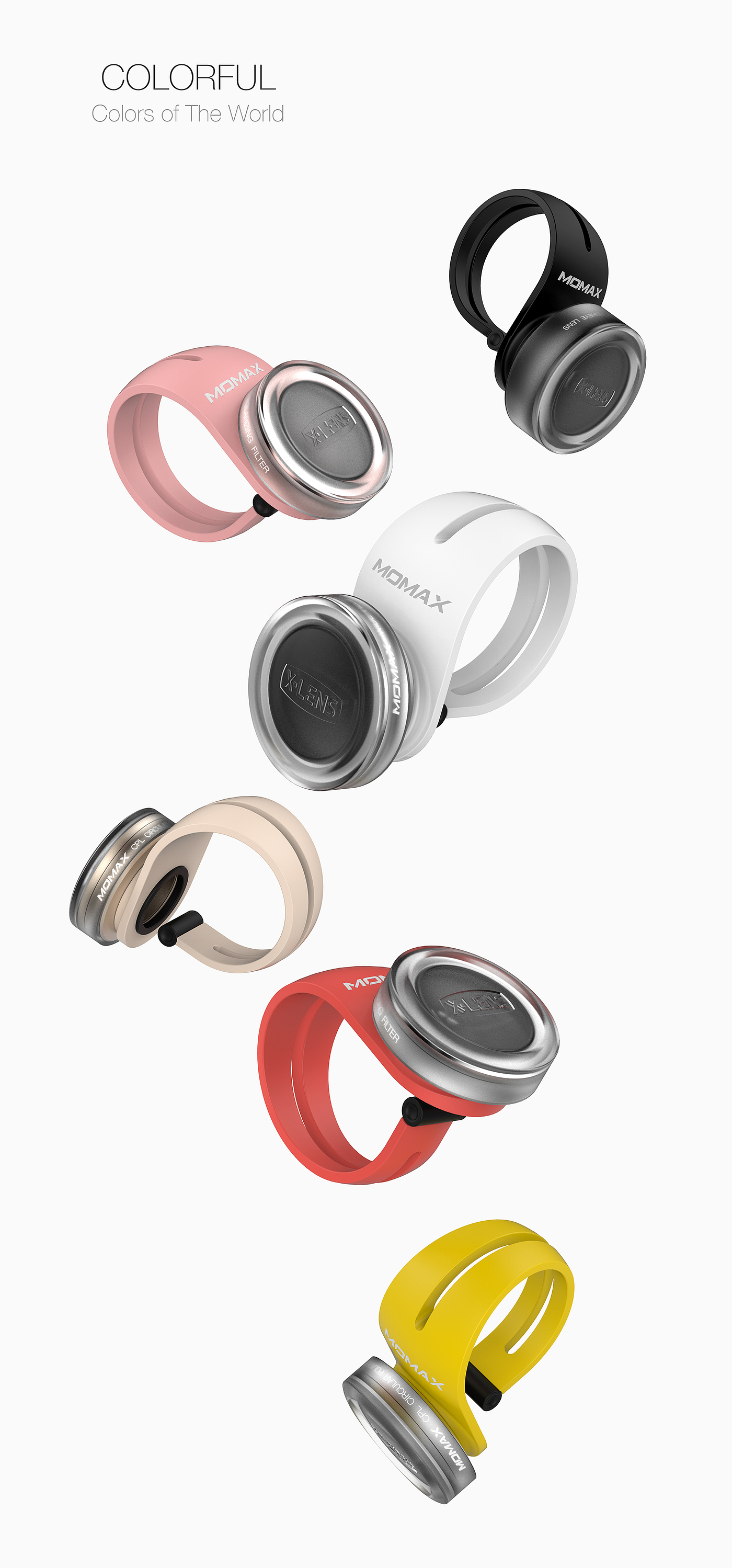 product design，Camera，X-Lens，camera，4 in 1，multi-function，
