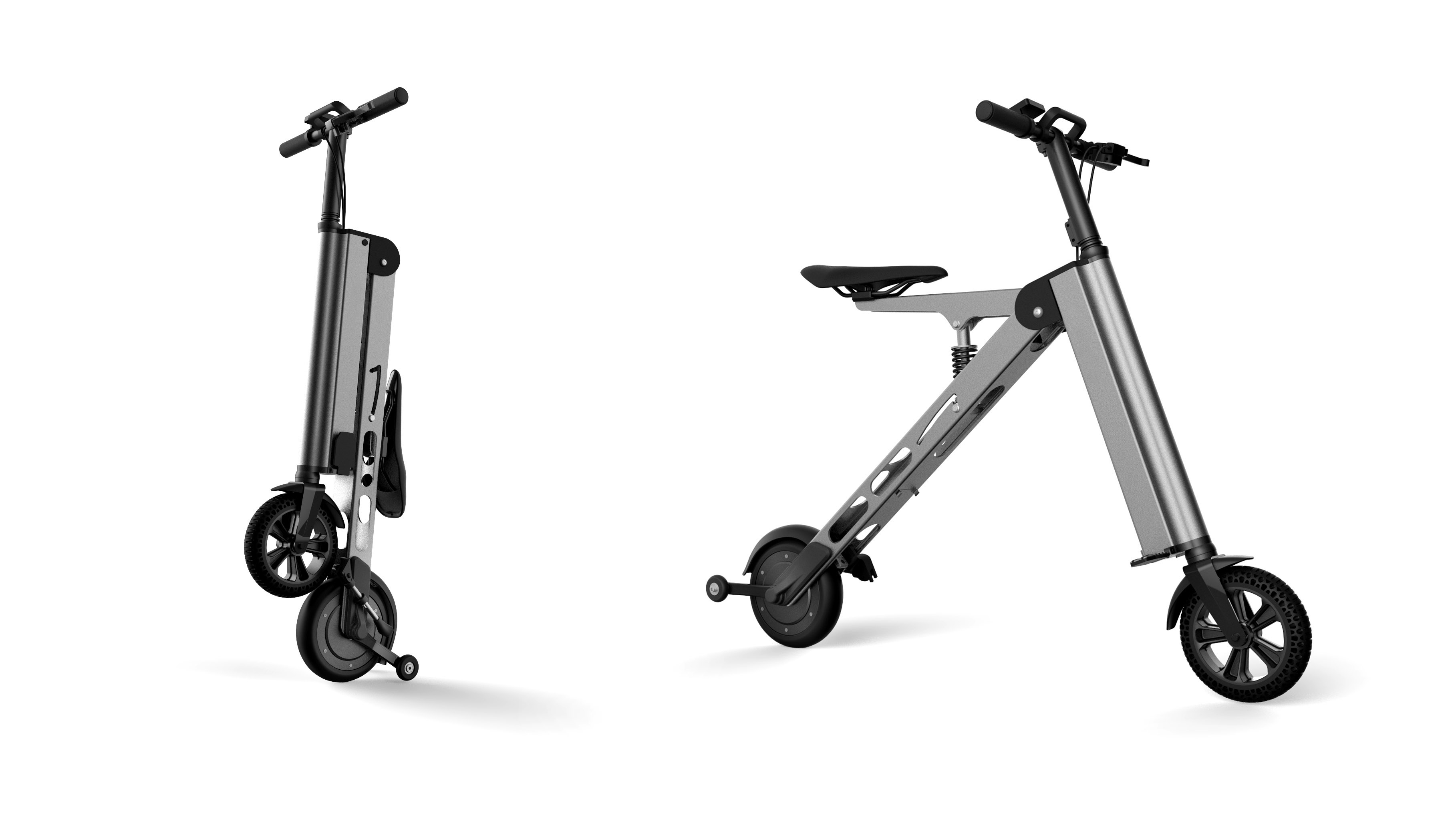 Folding bike，